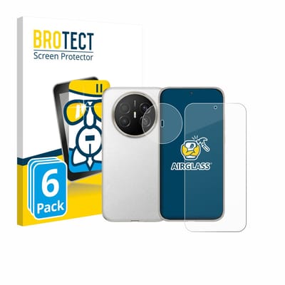 Screenprotector 6 Stuks voor Huawei Mate 70 Air (Voor+Camera) Beschermglas transparant