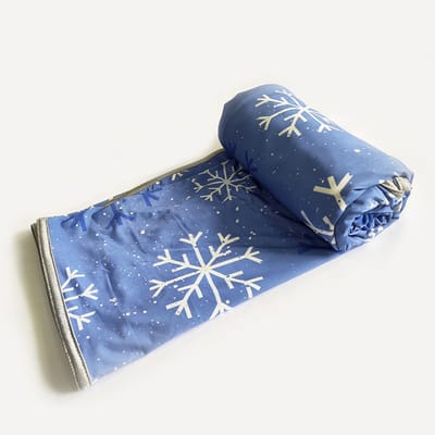 VHV - Koeldeken - Verkoelende zomerdeken voor 2 personen - Ademend en warmteafvoerend materiaal - Voor bed, bank en warme nachten - 200x150 cm