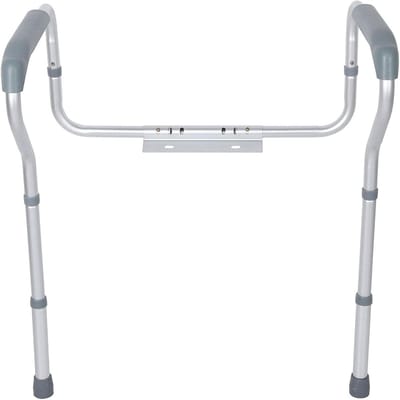 Toilet Veiligheidsframe - Badkamer Leuning - Veiligheid op Toilet - Verstelbare Hoogte Breedte - 67 x 45 x 75 cm