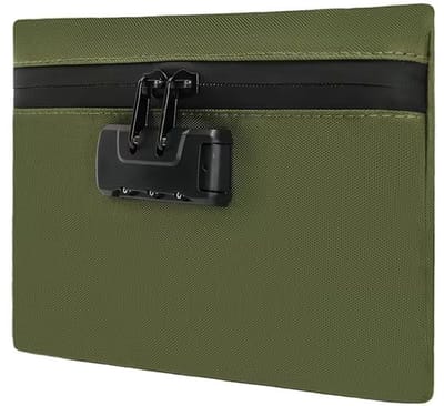 Geurwerende Opbergtas met Cijferslot – Geurproof Tas – Waterdichte Opbergzak – Reistas met Combinatieslot – Discrete Opberghoes 25x18 cm
