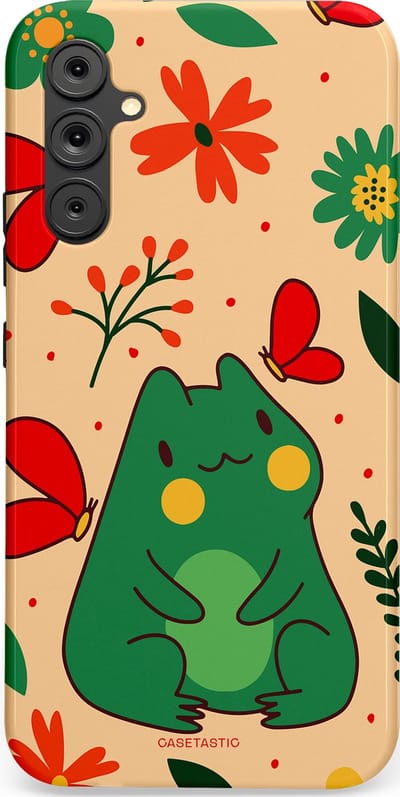 Casetastic Hoesje Geschikt voor Samsung A34 (5G) - Stijlvolle Beschermende Duo-layer Case - Kikkerkus