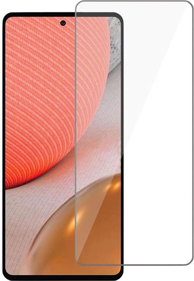 Screenprotector geschikt voor Samsung Galaxy A72 - Beschermglas Screen Protector Glas