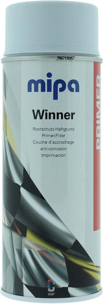 MIPA Winner Anti Roest Primer Grijs spuitbus 400ml