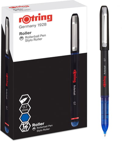 Rotring Roller Blauw 0.7 mm 12-Tuck