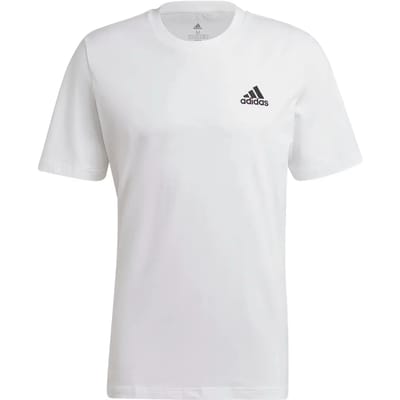 Adidas Sportswear Essentials Embroidered Small Logo T-Shirt - Heren - Wit