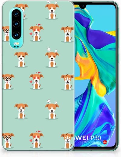 Huawei P30 TPU Hoesje Pups