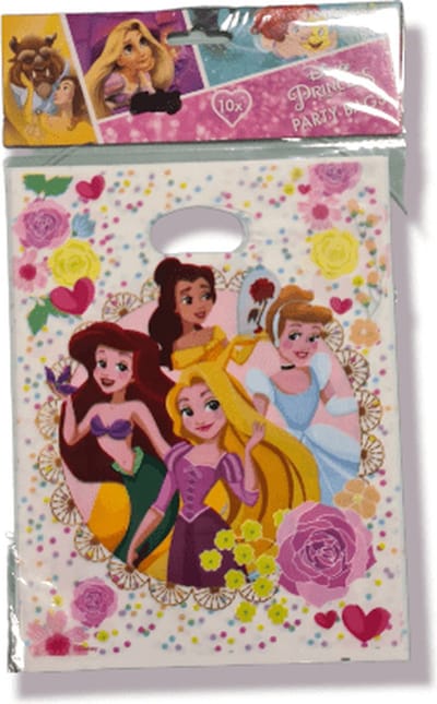 Uitdeelzakjes - Disney princess - 10 stuks