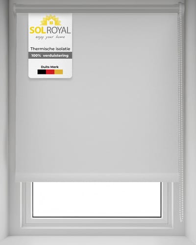 Sol Royal T42 – Thermisch rolgordijn verduisterend 40x160 cm wit– Zonder boren
