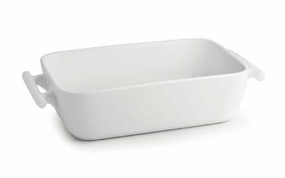 BonBistro Ovenschalen Yong Squito - Wit - 39 x 24 x 6 cm / 3.5 Liter - 2 stuks
