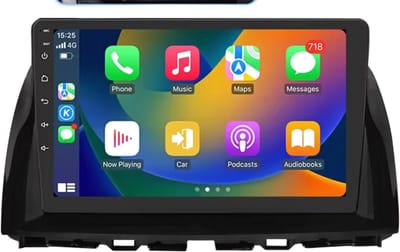Autoradio met bluetooth - Carplay - Voor Mazda CX5 CX-5 CX 5 (2012-2015) - Geschikt voor Apple en Android - Stereo - Navigatie - Navigatiesysteem auto - 2GB 32GB