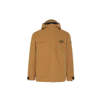 Veste Timberland Trois-en-Un à Capuche Ample Décontractée Outdoor Randonnée Imperméable Veste Homme Blé A696H-P47 L brown