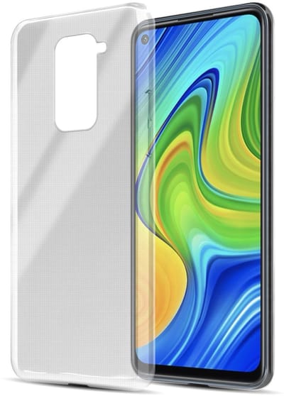 Cadorabo Hoesje geschikt voor Xiaomi RedMi 10X 4G in VOLLEDIG TRANSPARANT - Beschermhoes gemaakt van flexibel TPU Silicone Case Cover