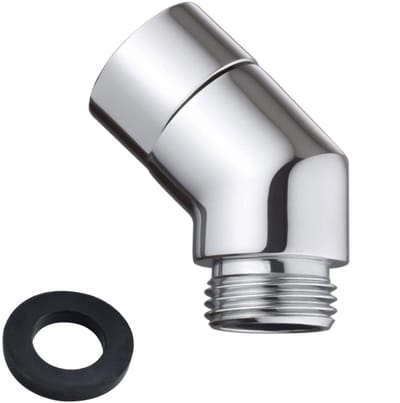 Dailygoods - Shower Adapter - 135 graden - Hoogwaardige verbinding - 44.5mm - Handdouche Adapter - Duurzaam en stevig - Geschikt voor elke douche