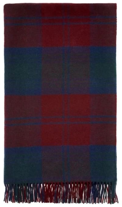 Plaid Tartan Lindsay - Merino Lamswol - 140x185 - Bronte by Moon Scotland
