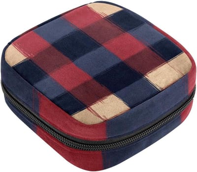 Menstruatiecup zakje - Opbergzakje - Hygiënisch opbergen - Privacy beschermend - 12x17x17 cm - Veelkleurig