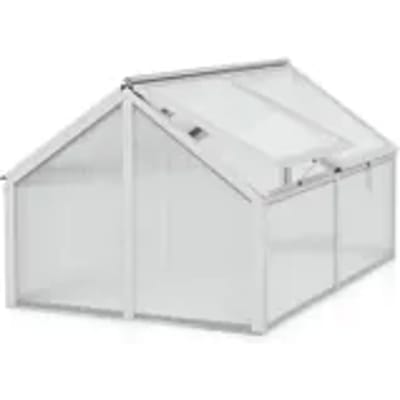 Vitavia Tuinkas Jordi - Polycarbonaat 4mm - Geanodiseerd Aluminium - 89x124x71 Cm