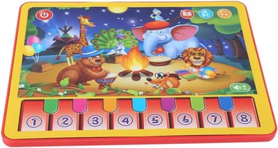 Kinder Tablet - Educatieve Speelgoed - Vroege Educatie - Interactief Touchscreen - 24x19 cm - Multicolor
