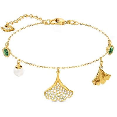 Swarovski Prachtige Ginkgo Armband Damesarmbanden Goud 5518173 Box (Random Color) beige