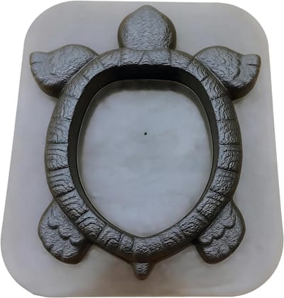 Beton Vorm Schildpad - Tuinpad Maker - Doe-het-zelf Decoratie - Met Plantenbak - 47 cm - Bruin