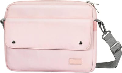 Tablet Sleeve Bag voor 9-11 Inch Tablets met Schouderband - Geschikt voor iPad Air, Pro en Galaxy Tab - Roze Bescherming en Draaggemak