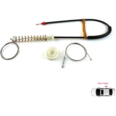 BWR5379 Kit de réparation de lève-vitre Porte arrière droite pour BMW Série 5 E39 04/1999-2004 4/5 Portes Facelift 51358252430