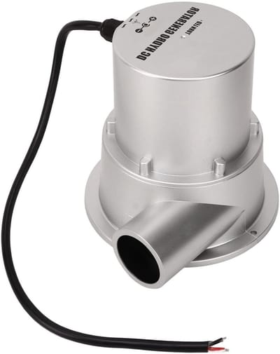 Water Turbine Generator - Hydroelectric Motor - Batterijen Opladen - Hoge Efficiëntie - 24 Volt - Standaard