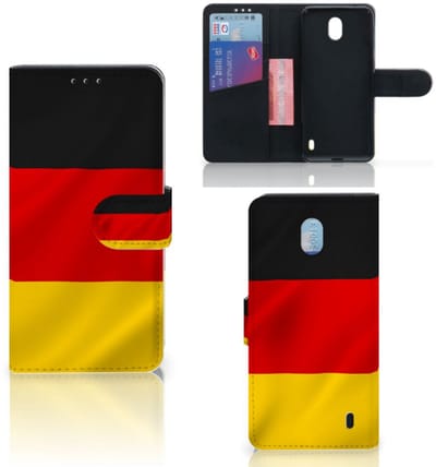 Nokia 1 Plus Bookstyle Case Duitsland