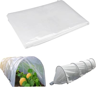 Scheurbestendige Kunststof Broeikasfolie 3x2m - Transparante Plantenkas voor Tuinbescherming