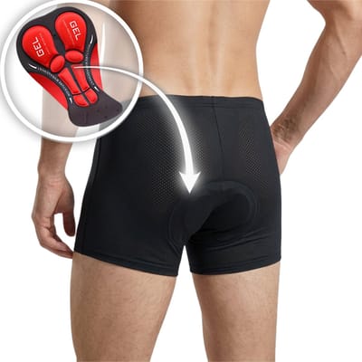 RAMBUX® Fietsonderbroek met Zeem – Fietsondergoed Heren – Ademend & Shockproof – maat S