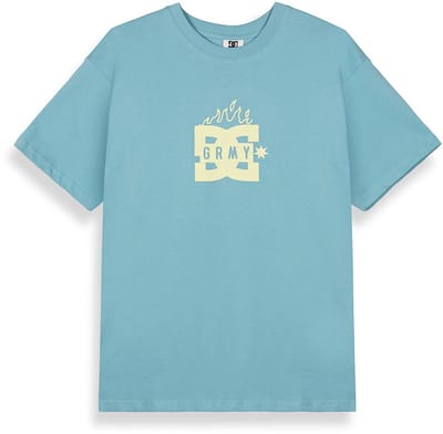 Grimey The Swarm Dc Shoes X Regular T-shirt Blauw S Man,Vrouw