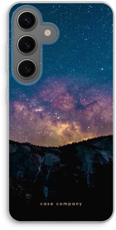 Case Company® - Hoesje geschikt voor Samsung Galaxy S24 hoesje - Travel to space - Soft Cover Telefoonhoesje - Bescherming aan alle Kanten en Schermrand
