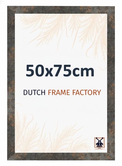 Fotolijst 50x75 cm - MDF - Geoxideerd Metaal - Benno
