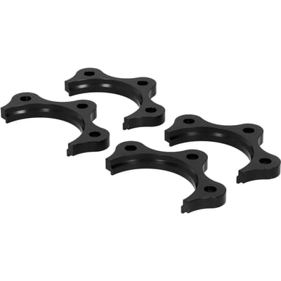 Zwarte Wielspacers Kit 6061 T6 Aluminiumlegering Geschikt voor Honda S2000 AP1 AP2 F20 2000‑2009Zwart zwart
