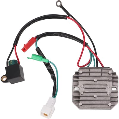 Motorfiets Gelijkrichter L402001 12V Regulator Gelijkrichter Vervanging voor Bajaj Pulsar 200 NS NS220 ALS 200 black