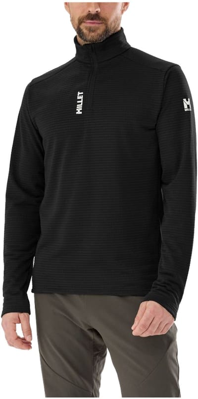 Millet Intense Fleece Met Halve Rits Zwart S Man