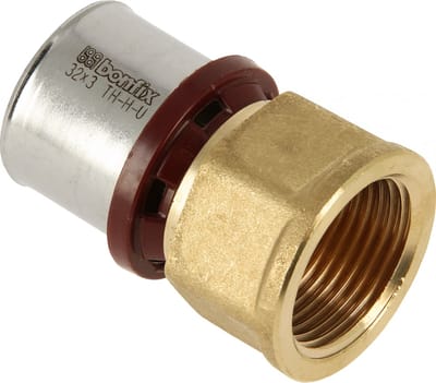 Bonfix Perskoppeling - Alu-pers - Schroefbus - 1 x 32mm