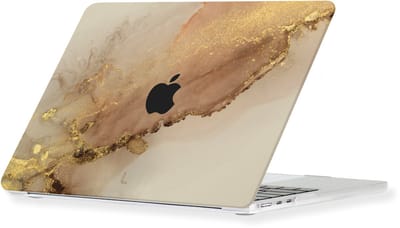 Lunso Geschikt voor MacBook Neo cover hoes - case - Sweet Caramel