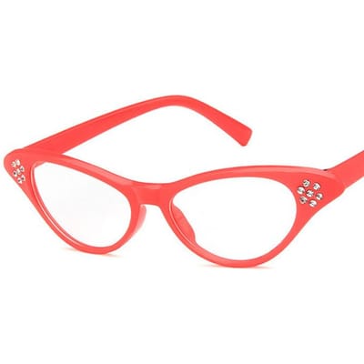 Vintage Cateye Zonnebril Designer Kleurrijke Bril Vrouwen Sexy Vintage Kleine Kattenoogvormige Zonnebril Voor Vrouwen