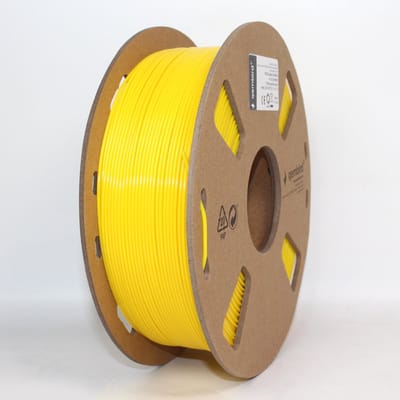 Gembird PETG (PET, PETT) filament - Yellow - 1.75mm ø - 1 kg