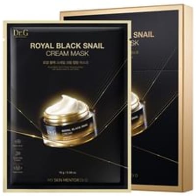 Dr.G - Royal Black Snail Cream Mask Set 16g x 5 sheets