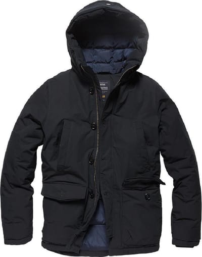 Vintage Industries Hawker Parka navy S