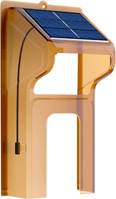Deurbel afdekking - Buitenhoes - Apparaat beschermen - Vocht en UV bestendig - 24 x 12 cm - Bruin