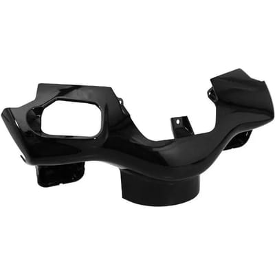 P2R-stuurhoes voor Peugeot 50 Trekker-scooter (2007-2020), glanzend zwart, nieuw