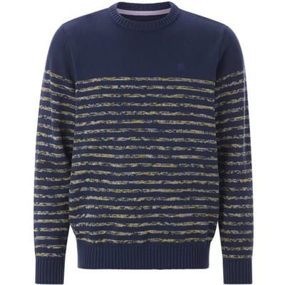 Babista herren Trui - 48/50 - donkerblauw - Plus Size