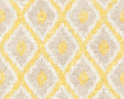 MODERN RUITEN BEHANG - Bruin Creme Geel - AS Creation California