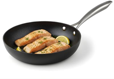 Lomera Koekenpan 28 CM - Inductie Koekenpan - Ultra Turbo Inductie - Non-Stick Coating - Krasbestendig - PFOA-vrij - Gesmeed Aluminium - RVS Handgreep - Geschikt voor Alle Warmtebronnen - Snelle Opwarming - Low Fat Cooking - Titanium Coating