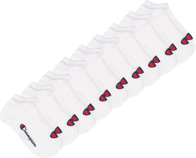 SOKKEN 9 paar Champion sneakersokken, maat. 35 - 46 Unisex sneaker korte sokken