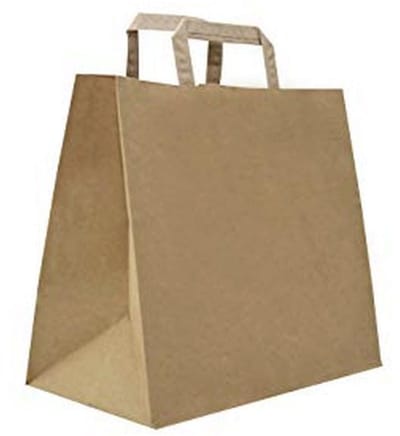 Havanna Shopper met vierkante bodem – 50 stuks, 27 + 17 x 29 cm