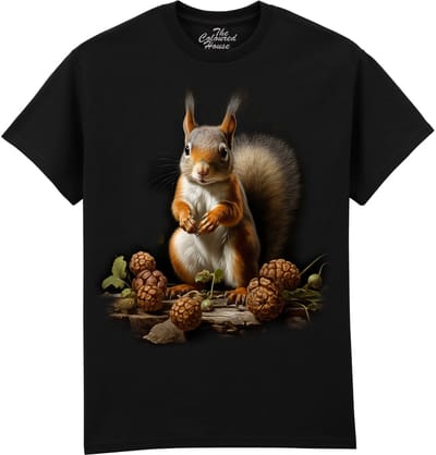 Eekhoorn Squirrel Food The Coloured House T-shirt M