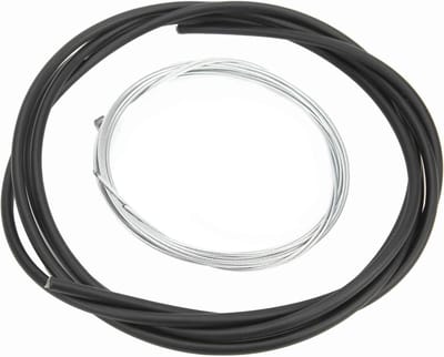 Fiets Remkabel Set - Remleiding Behuizing - Fiets Onderhoud - Roestvrij Staal - 2 Meter - Zwart